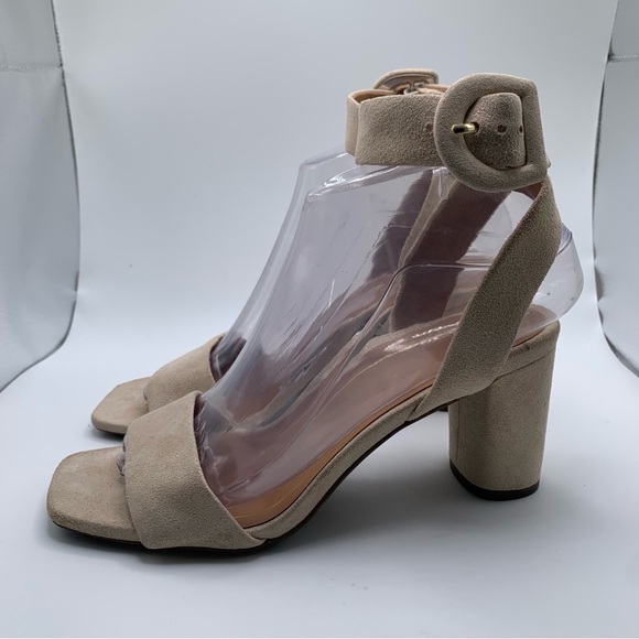 Vionic Zinfandel Women's ankle strap suede gold heel size 6 wedding party 1708 - Picture 4 of 11